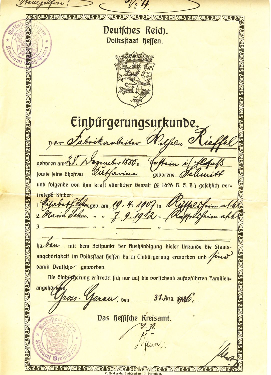 F 118_3.1.Lebenszeit_Heimat und Tradition_Familie Rieffel