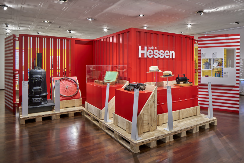 Aufnahem der Ausstellung 'Made in Hessen'