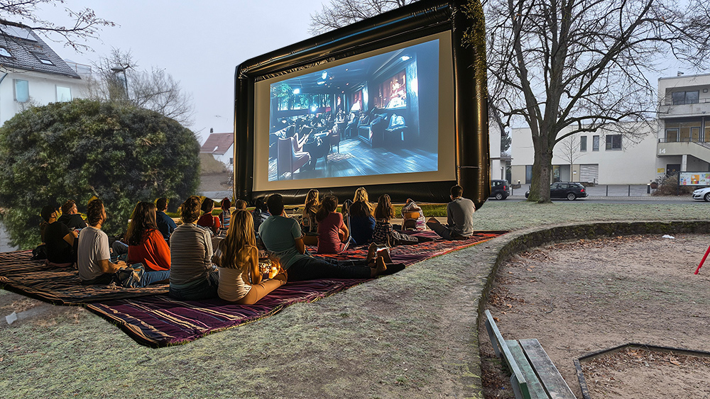 Open Air Kino B siedlung