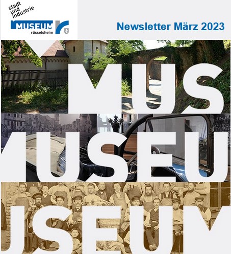 Newsletter-Kopf mit Aufnahmen aus dem Museum und der Festung